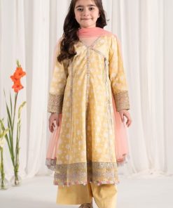 Mariab Banana Embroidered Cotton Lawn Suit Mbkd-Ef2509Bn 12 Mkd Ef2509Yellowg Imanistudio.com