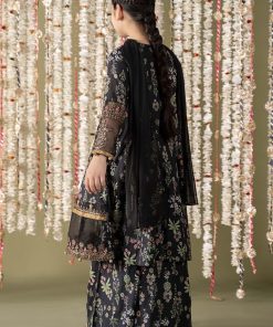 Mariab Black Printed &Amp; Embroidered Cotton Lawn Suit Mbkd-Ef2513Bk 16 Mkd Ef2513Blacka Imanistudio.com
