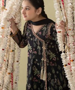 Mariab Black Printed &Amp; Embroidered Cotton Lawn Suit Mbkd-Ef2513Bk 12 Mkd Ef2513Blackb Imanistudio.com