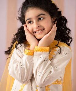 Mariab White/Zarda Embroidered Cotton Lawn Suit Mbkd-Ef2566Wz 10 Mkd Ef2566Yellowb Imanistudio.com