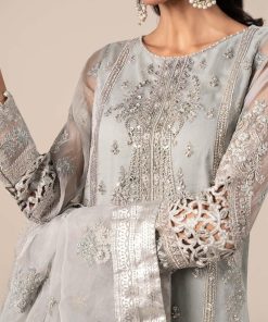 Luxury Formal Light Blue Embroidered Organza Outfit Mbsf-Ef2524Lb 13 Sf Ef2524Iceblued Imanistudio.com