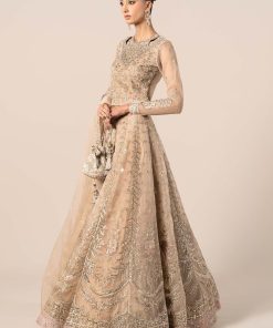 Luxury Formal Beige Embroidered Organza Lehenga Choli Mbsf-Ef2555Bg 10 Sf Ef2555Beigeg Imanistudio.com