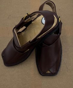 Premium Leather Kalaiji Charsadda Peshawari Chappal Char-2505Kg 15 Char2505A Imanistudio.com