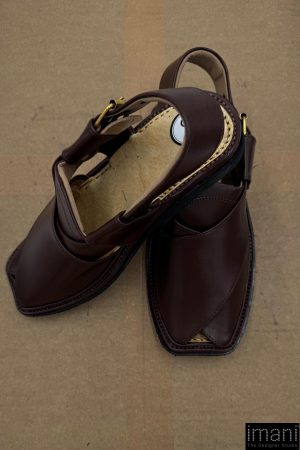 Premium Leather Kalaiji Charsadda Peshawari Chappal Char-2505Kg 15 Char2505A Imanistudio.com