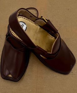 Premium Leather Kalaiji Charsadda Peshawari Chappal Char-2505Kg 13 Char2505G Imanistudio.com