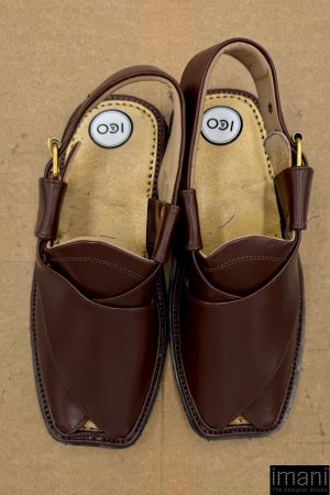 Premium Leather Kalaiji Charsadda Peshawari Chappal Char-2505Kg 20 Char2505J Imanistudio.com