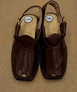 Premium Leather Kalaiji Charsadda Peshawari Chappal Char-2505Kg 21 Char2505K Imanistudio.com