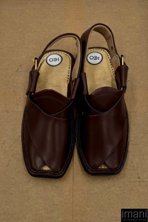 Premium Leather Kalaiji Charsadda Peshawari Chappal Char-2505Kg 21 Char2505K Imanistudio.com