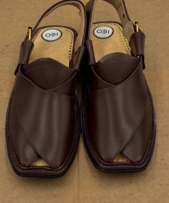 Premium Leather Kalaiji Charsadda Peshawari Chappal CHAR-2505KG