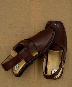 Premium Leather Kalaiji Charsadda Peshawari Chappal Char-2505Kg 22 Char2505M Imanistudio.com