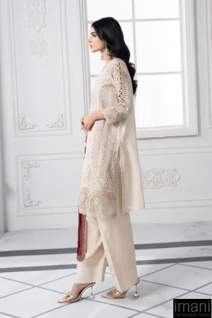 Mariab Ivory Embroidered Cotton Lawn Suit Mbds-Ef2511Bi 12 Ds 11B Ivoryg Imanistudio.com