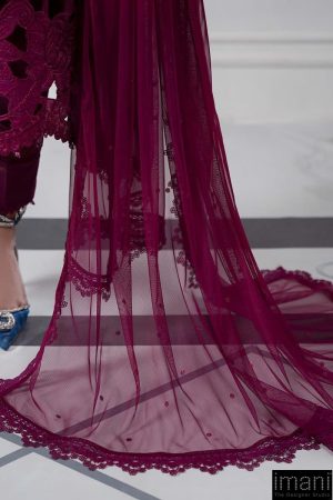 Mariab Magenta Lawn Embroidered Suit Mbds-Ef2502Bm 14 Ds 2Bmagentac Imanistudio.com