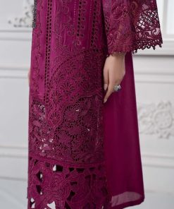 Mariab Magenta Lawn Embroidered Suit Mbds-Ef2502Bm 13 Ds 2Bmagentad Imanistudio.com