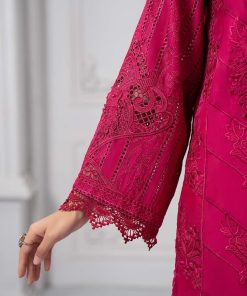Mariab Fuchsia Pink Embroidered Cotton Lawn Suit Mbds-Ef2508Af 15 Ds 8Ahot Pinke Imanistudio.com