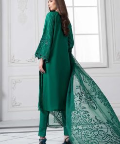 Mariab Emerald Green Embroidered Cotton Lawn Suit Mbds-Ef2508Bg 16 Ds 8B Emrald Greena Imanistudio.com