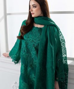 Mariab Emerald Green Embroidered Cotton Lawn Suit Mbds-Ef2508Bg 14 Ds 8B Emrald Greene Imanistudio.com