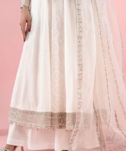 3 Pcs Luxury Pret White Embroidered Cotton Lawn Suit Mbdw-Ea2565Wl 11 Dw Ea2565Offwhitd Imanistudio.com