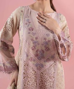 3 Pcs Luxury Pret Beige Embroidered Masoori Lawn Suit Mbdw-Ea2577Bm 10 Dw Ea2577Beigec Imanistudio.com