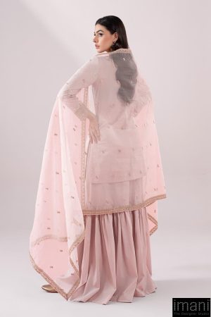 3 Pcs Luxury Pret Pink Embroidered Dobby Lawn Suit Mbdw-Ea2581Pk 14 Dw Ea2581Pinka Imanistudio.com