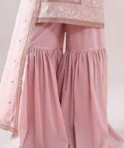 3 Pcs Luxury Pret Pink Embroidered Dobby Lawn Suit Mbdw-Ea2581Pk 13 Dw Ea2581Pinke Imanistudio.com