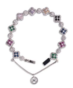 Multi Colour Prime rose Bracelet Fashion Jewellery IMJBR-EF2504MC