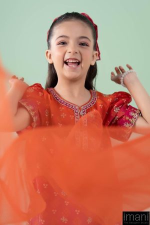 Mariab Kids Fuchsia Pink Embroidered Lawn Suit Mbkd-Ef2518Fp 9 Mkd Ea2518Pinkb Imanistudio.com