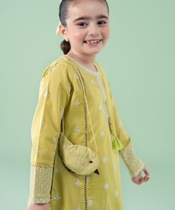 Mariab Kids Lime Green Embroidered Dobby Lawn Suit Mbkd-Ef2541Lg 13 Mkd Ea2541Greenc Imanistudio.com