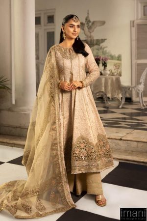 Luxury Formal Beige Embroidered Raw Silk Suit Mbsf-Ef2532Bg 16 Luxury Formal Beige Embroidered Raw Silk Suit Mbsf-Ef2532Bg