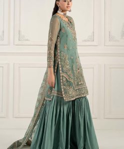 Luxury Formal Ice Blue Embroidered Organza Suit Mbsf-Ef2553Ib 13 Sf Ef2553 See Greenk Imanistudio.com