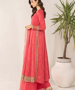 3 Pcs Luxury Pret Carrot Pink Embroidered Jacquard Broshia Suit Mbdw-Ef24120Cp 10 Dw Ef24120Pinke Imanistudio.com