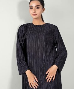 2 Pcs Black Satin Silk Co-Ord Set Mb-Ef24194Bb 9 Mb Ws24194Blackd Imanistudio.com