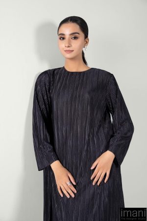 2 Pcs Black Satin Silk Co-Ord Set Mb-Ef24194Bb 9 Mb Ws24194Blackd Imanistudio.com