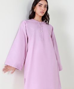 1 Pcs Lavender Textured Dyed Shirt Mb-Ws2498Ld 8 Mb Ws2498Lavenderb Imanistudio.com