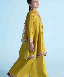 Mariab Kids Mango Dobby Lawn Embroidered Suit Mbkd-Ea2104Mg 8 Mkd Ea2410Green Imanistudio.com