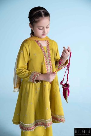 Mariab Kids Mango Dobby Lawn Embroidered Suit Mbkd-Ea2104Mg 11 Mkd Ea2410Greenb Imanistudio.com