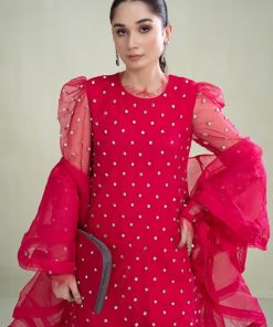 Luxury Formal Fusion Pink Organza Suit Mbsf-Pfw2306Fp 8 Sf Pf2306Pinka Imanistudio.com