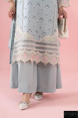 3 Pcs Luxury Pret Pastel Blue Embroidered Cotton Lawn Suit Mbdw-Ea2515Pb 12 Dw Ea2515Bluee Imanistudio.com