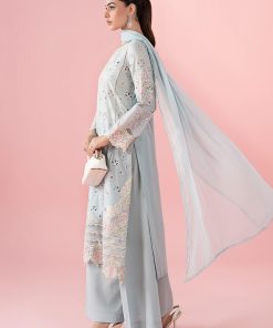 3 Pcs Luxury Pret Pastel Blue Embroidered Cotton Lawn Suit Mbdw-Ea2515Pb 8 Dw Ea2515Bluef Imanistudio.com