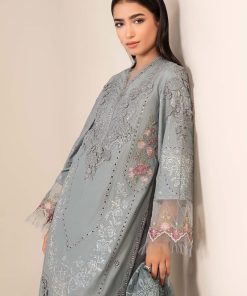 3 Pcs Luxury Pret Blue Embroidered Dobby Lawn Suit Mbdw-Ea2516Bl 11 Dw Ea2516Blue.c Imanistudio.com
