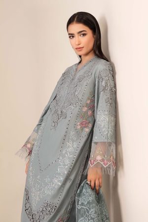 3 Pcs Luxury Pret Blue Embroidered Dobby Lawn Suit Mbdw-Ea2516Bl 11 Dw Ea2516Blue.c Imanistudio.com