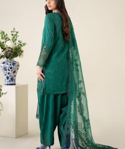 3 Pcs Luxury Pret Emerald Green Embroidered Dobby Lawn Suit Mbdw-Ea2567Gr 16 Dw Ea2567Green Imanistudio.com