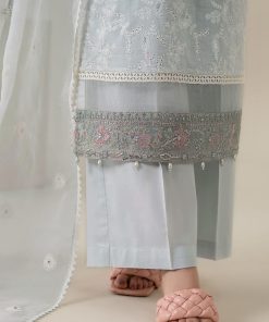 3 Pcs Luxury Pret Pastel Blue Embroidered Cotton Lawn Suit Mbdw-Ea2586Pb 14 Dw Ea2586Blueg Imanistudio.com