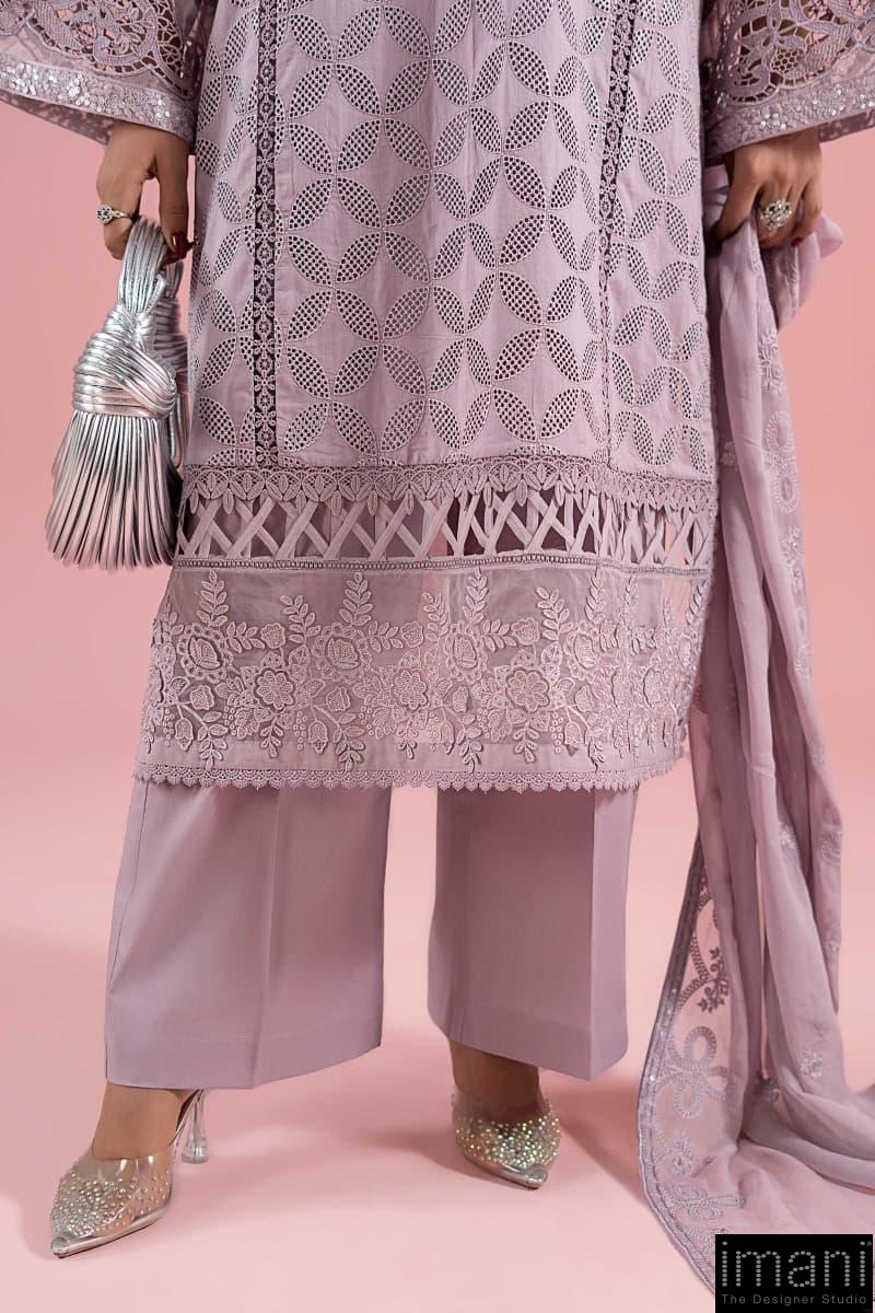 3 Pcs Luxury Pret Lilac &Amp; Embroidered Cotton Lawn Suit Mbdw-Ea2588Lc 6 3 Pcs Luxury Pret Lilac &Amp; Embroidered Cotton Lawn Suit Mbdw-Ea2588Lc - Image 6