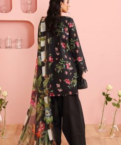 3 Pcs Luxury Pret Black Printed &Amp; Embroidered Cotton Suit Mbdw-Pf2506Bp 12 Dw Pf2506Blacka Imanistudio.com