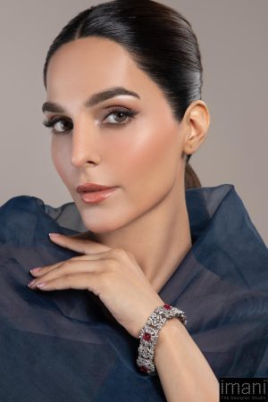 Pink Rhodolite Bracelet Fashion Jewellery Imjbr-W2412Pr 6 Jbr W2412Pinkrhodolitea Imanistudio.com