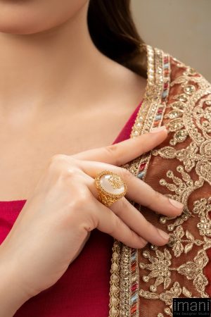 Moon Stone Havva Ring Fashion Jewellery Imjrg-Ef2514Ms 10 Jrg Ef25 14Moonstoneb Imanistudio.com
