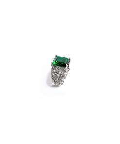 Emerald Green Ring Fashion Jewellery IMJRG-W2306EG