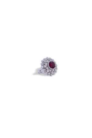 Ruby Red Ring Fashion Jewellery Imjrg-W2405Rr
