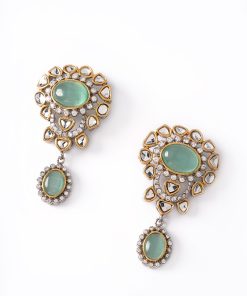 3 Pcs Sultana Bridal Set Mint Green Fashion Jewellery Imjst-Br2504Mg 17 Jst Br2504Mintgreenh Imanistudio.com