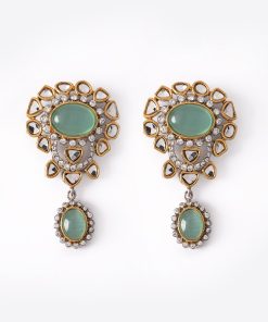 3 Pcs Sultana Bridal Set Mint Green Fashion Jewellery Imjst-Br2504Mg 13 Jst Br2504Mintgreenj Imanistudio.com